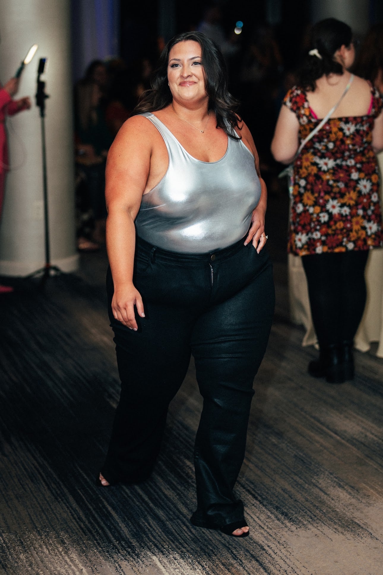 Baddie Metallic Bodysuit