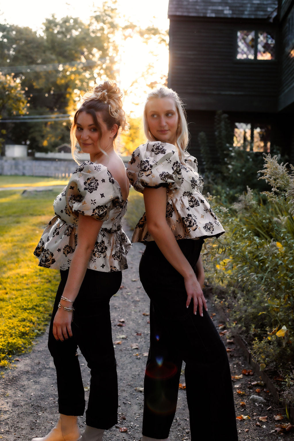 Dinner Party Puff Sleeve Top