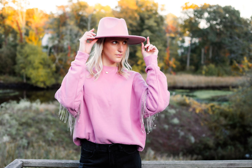 Rockin’ Rhinestone Sweatshirt