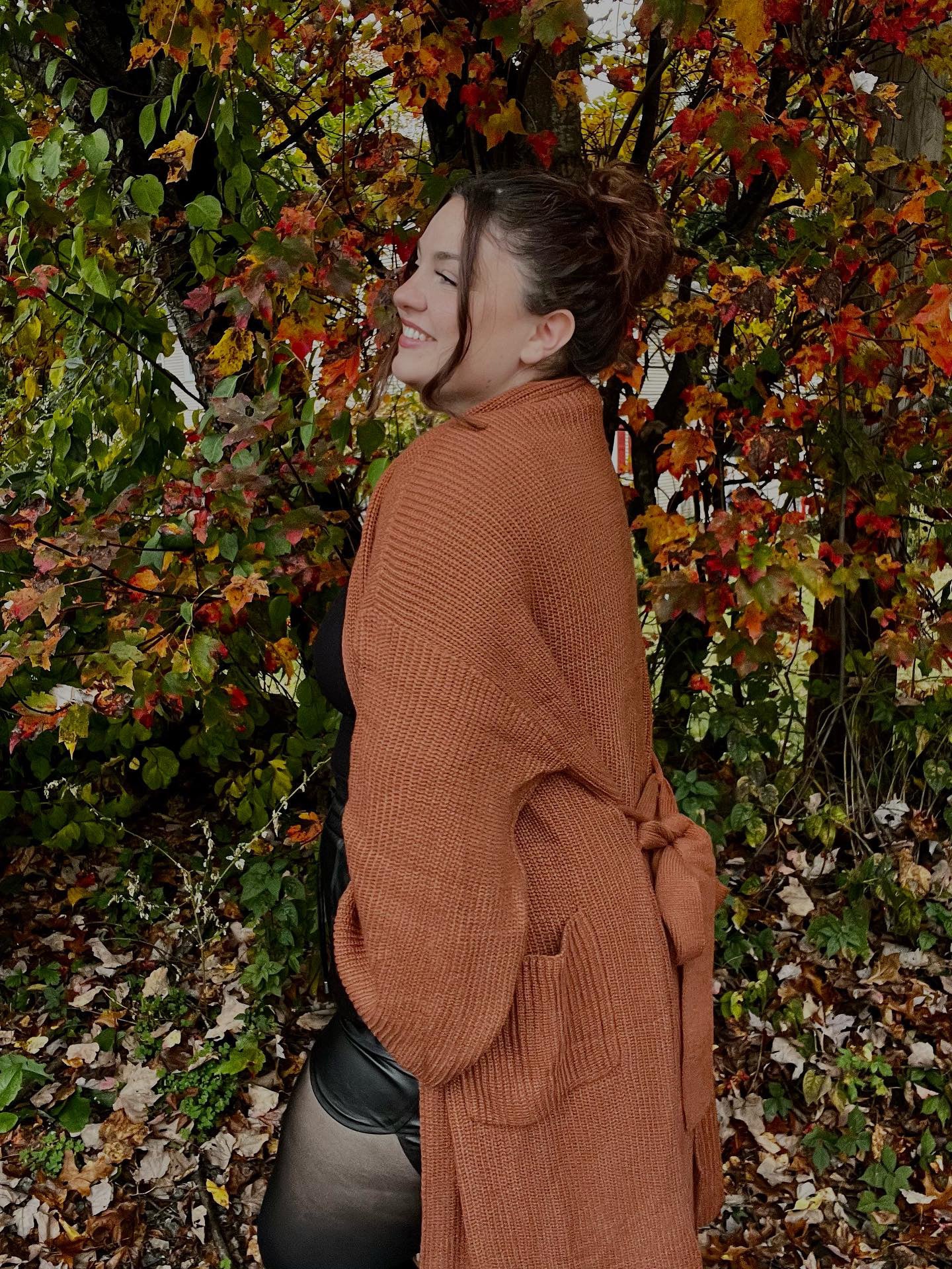 Everything Spice Fall Cardigan