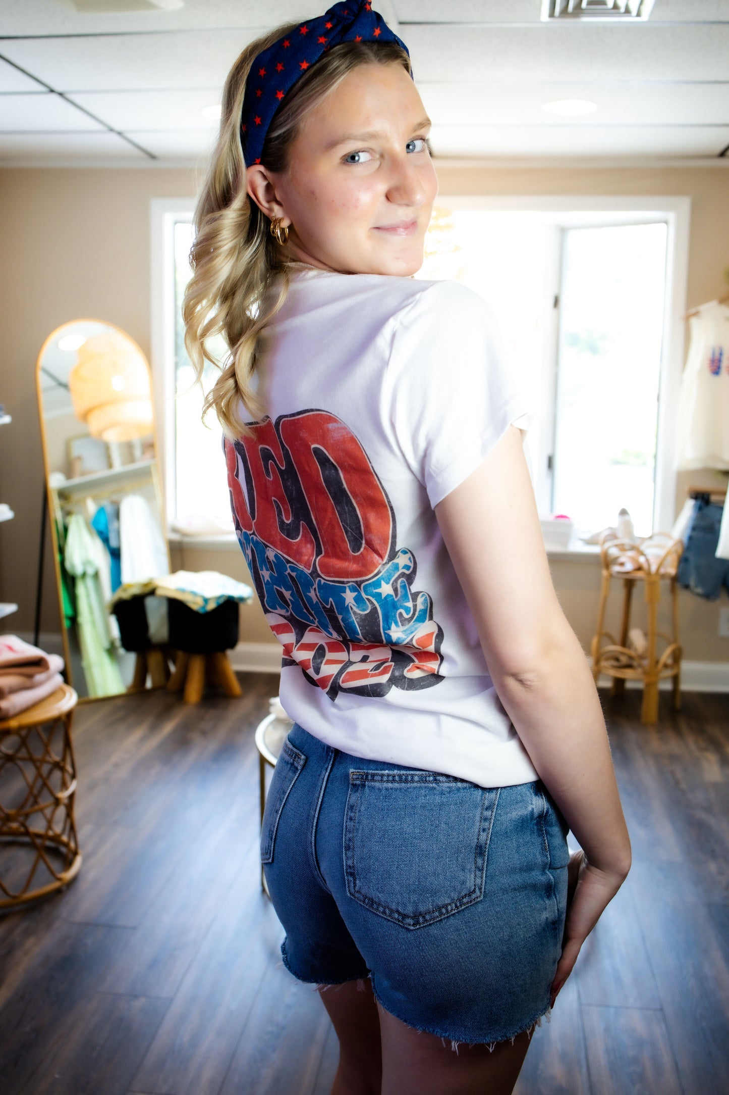 Red, White, Boozy Tee