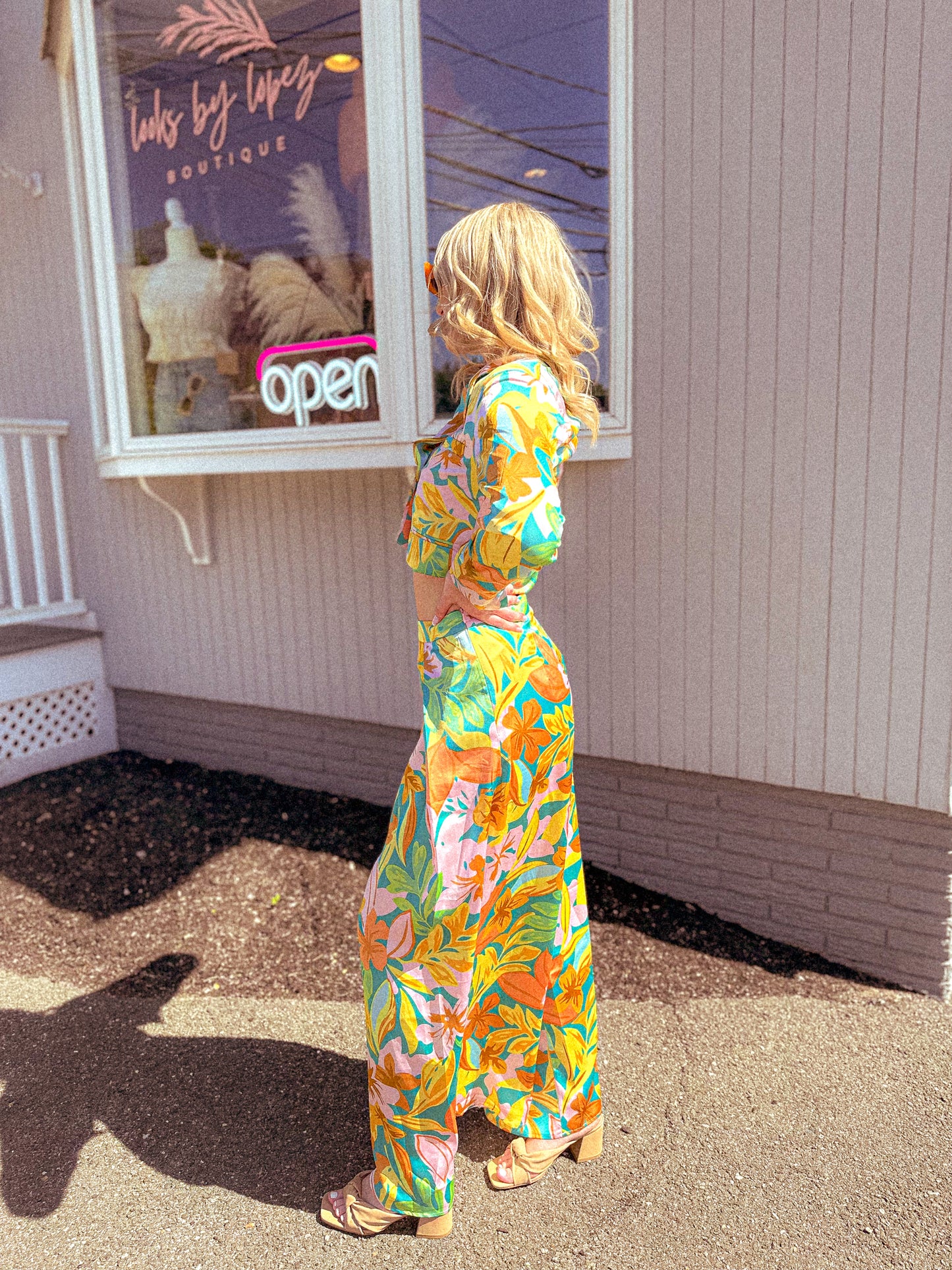 Havana Crop Blazer