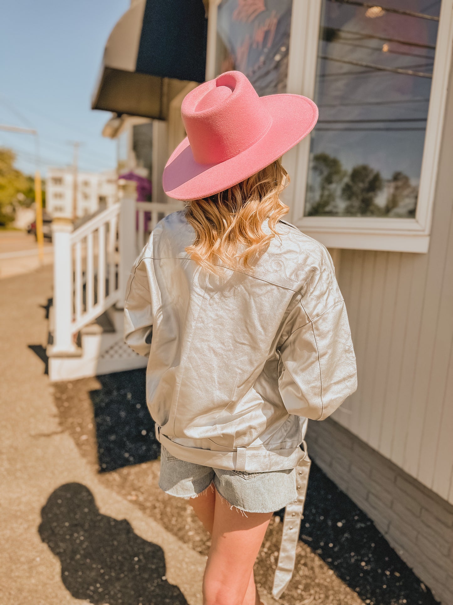 Metallic Moment Moto Jacket