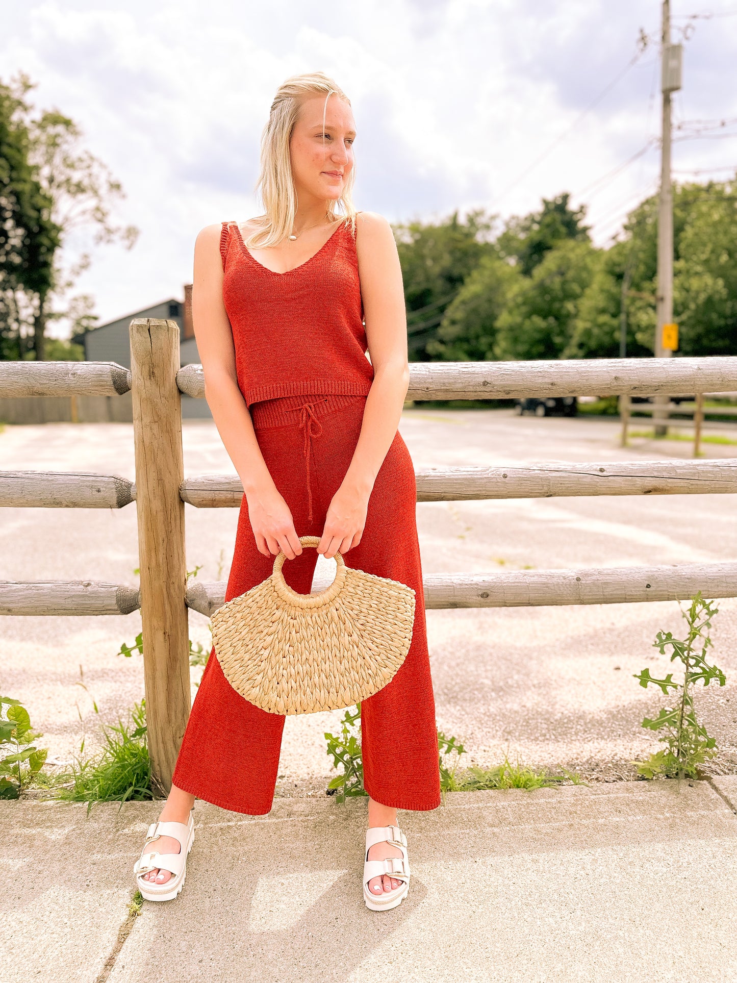 A Little Rusty Knit Tank