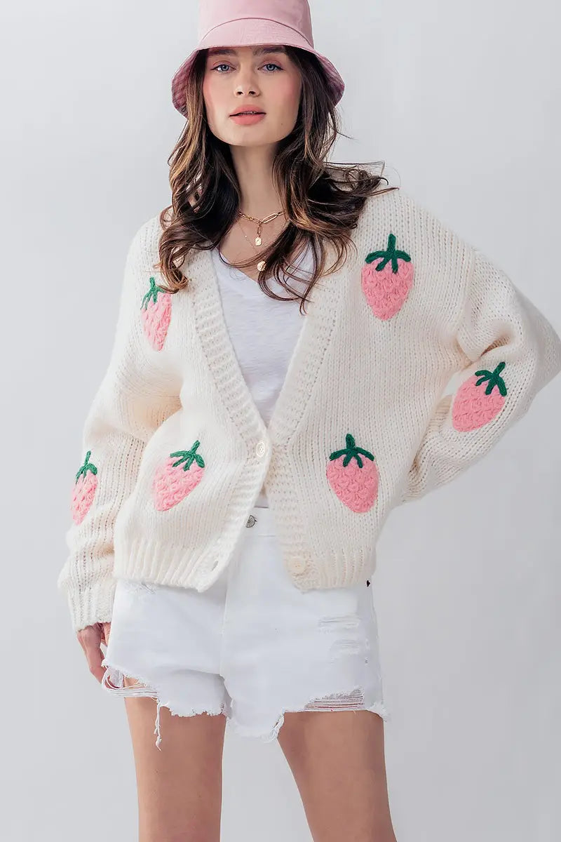 Strawberry Sweater