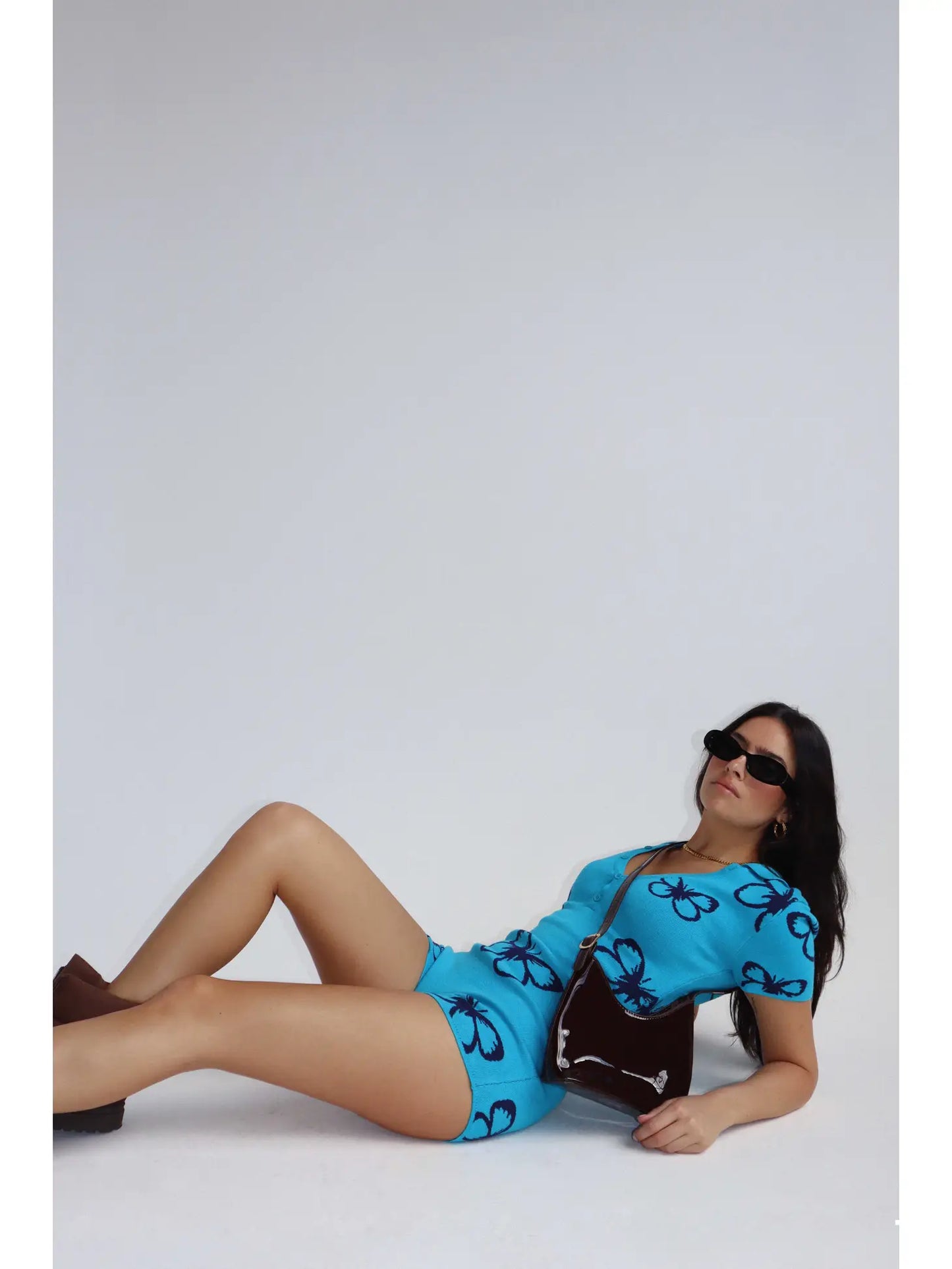 In Full Bloom Butterfly Romper