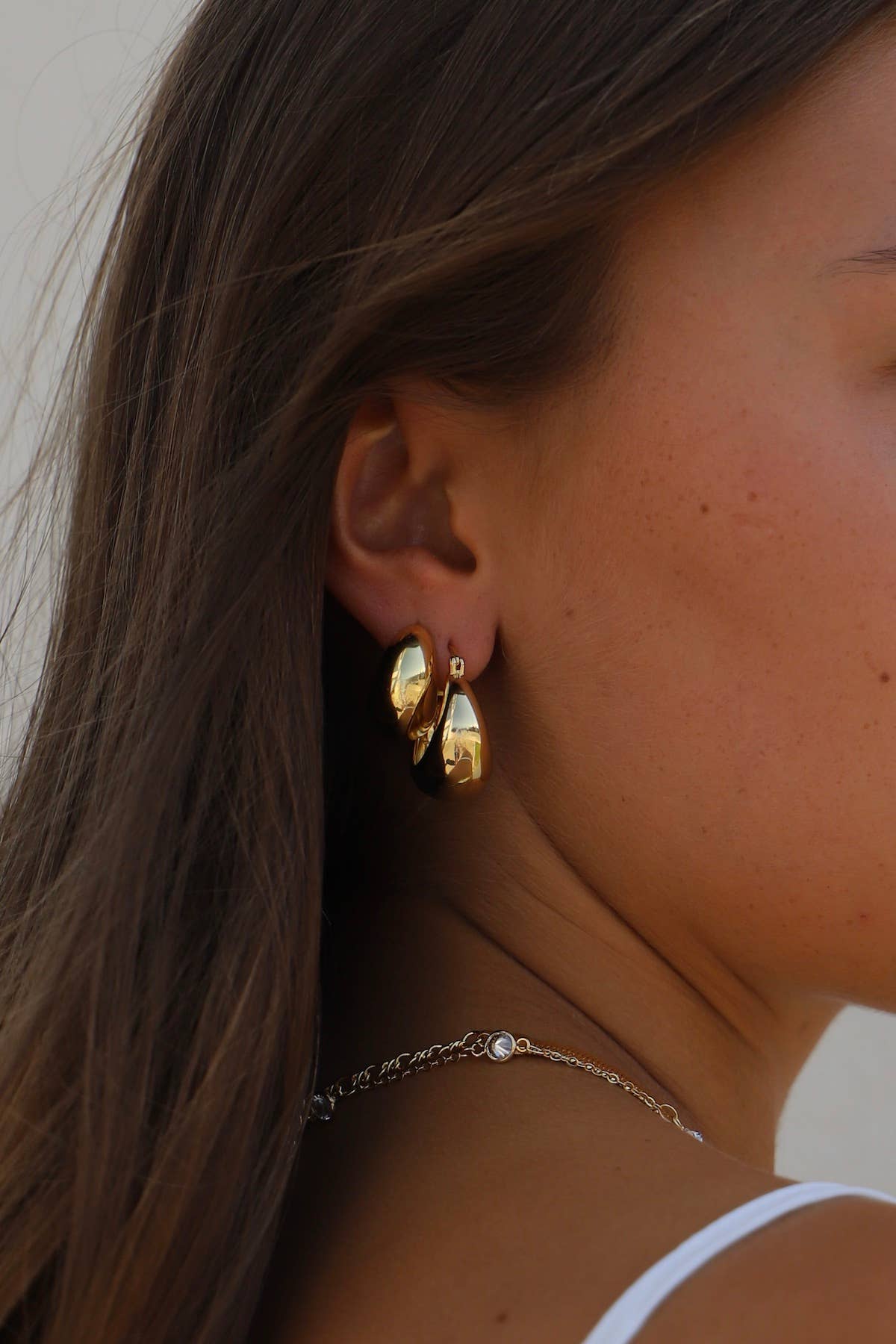 Like Coco Chanel Chunky Hoops