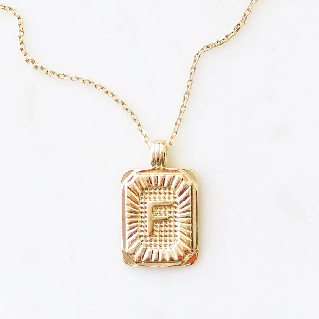 My Name Is... Initial Necklace