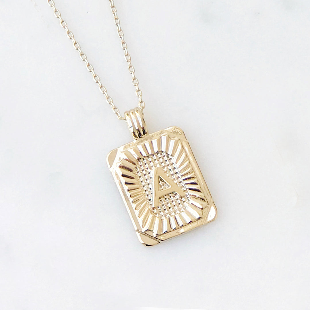 My Name Is... Initial Necklace