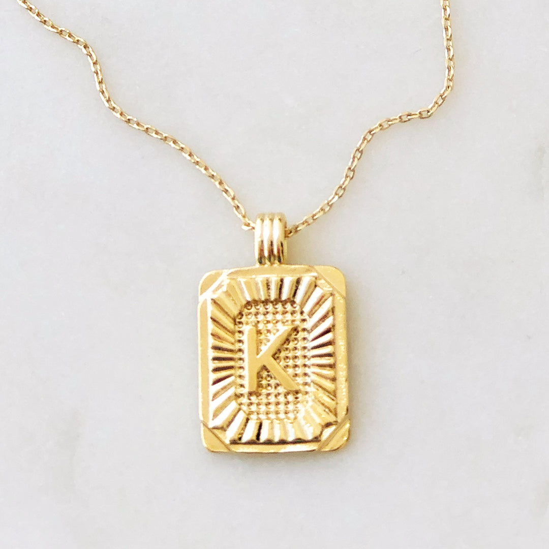 My Name Is... Initial Necklace