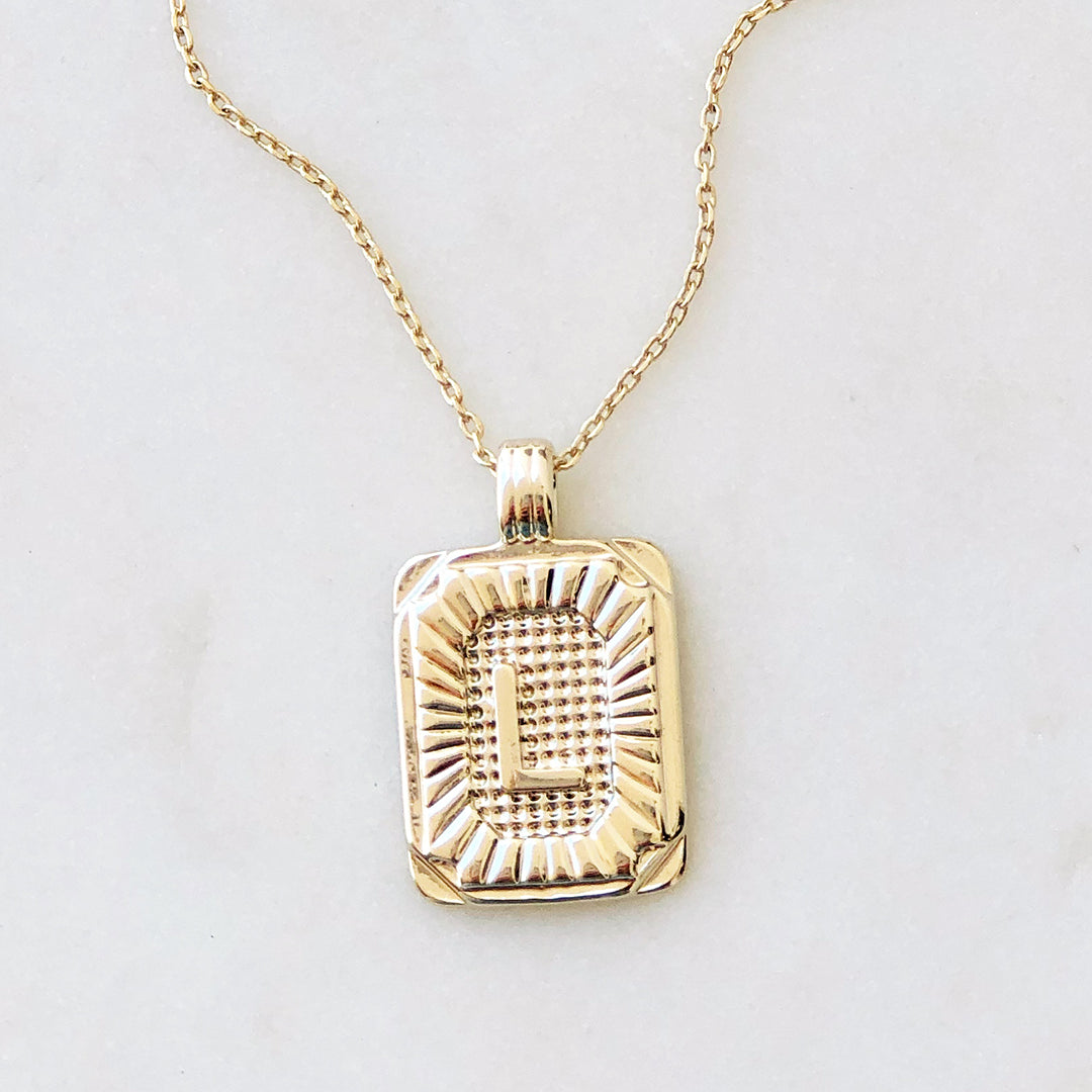 My Name Is... Initial Necklace