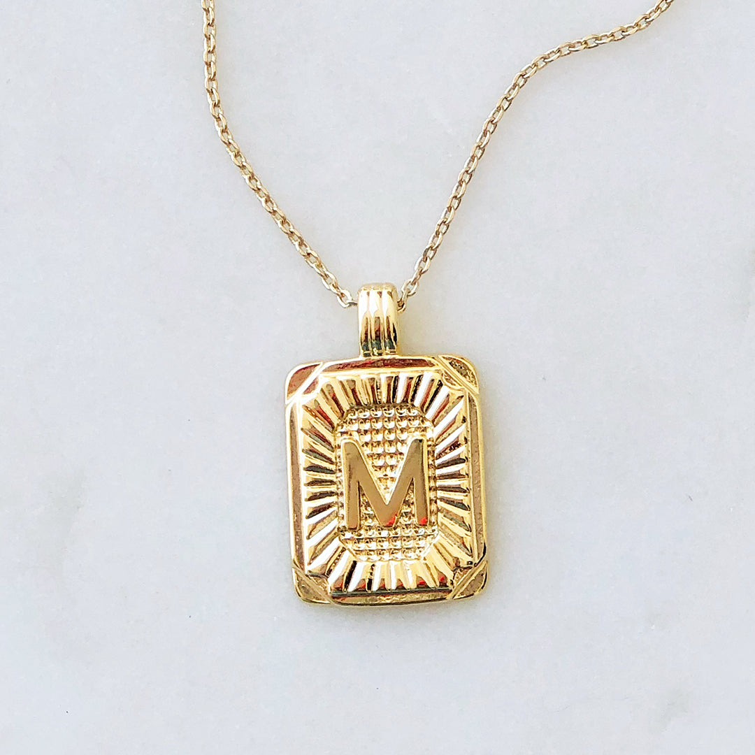 My Name Is... Initial Necklace