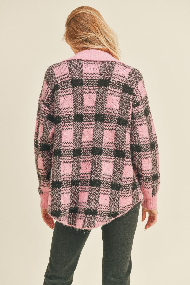 No Rules Plaid Shacket