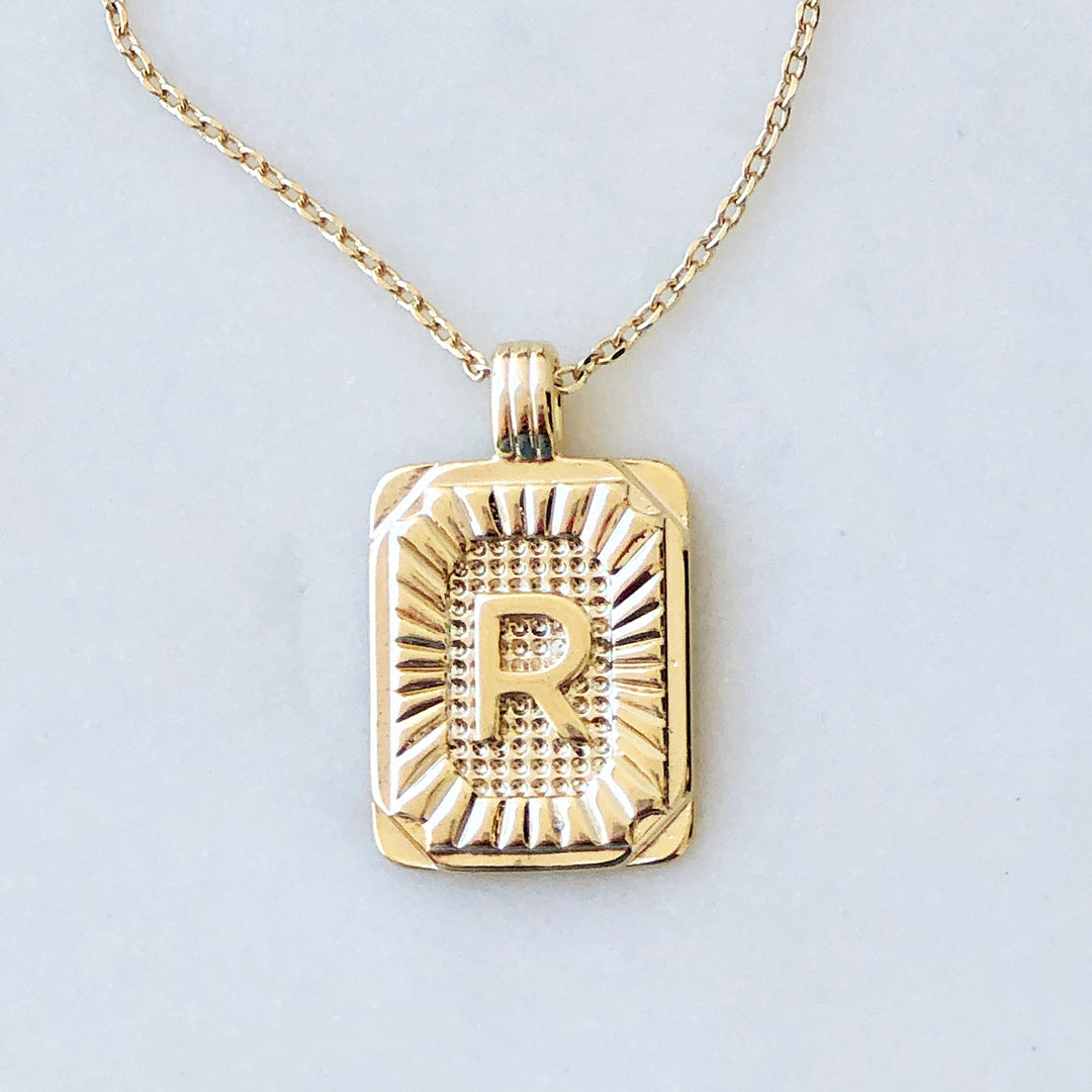 My Name Is... Initial Necklace