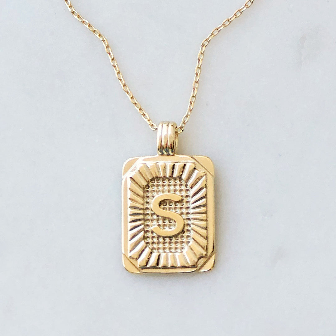 My Name Is... Initial Necklace
