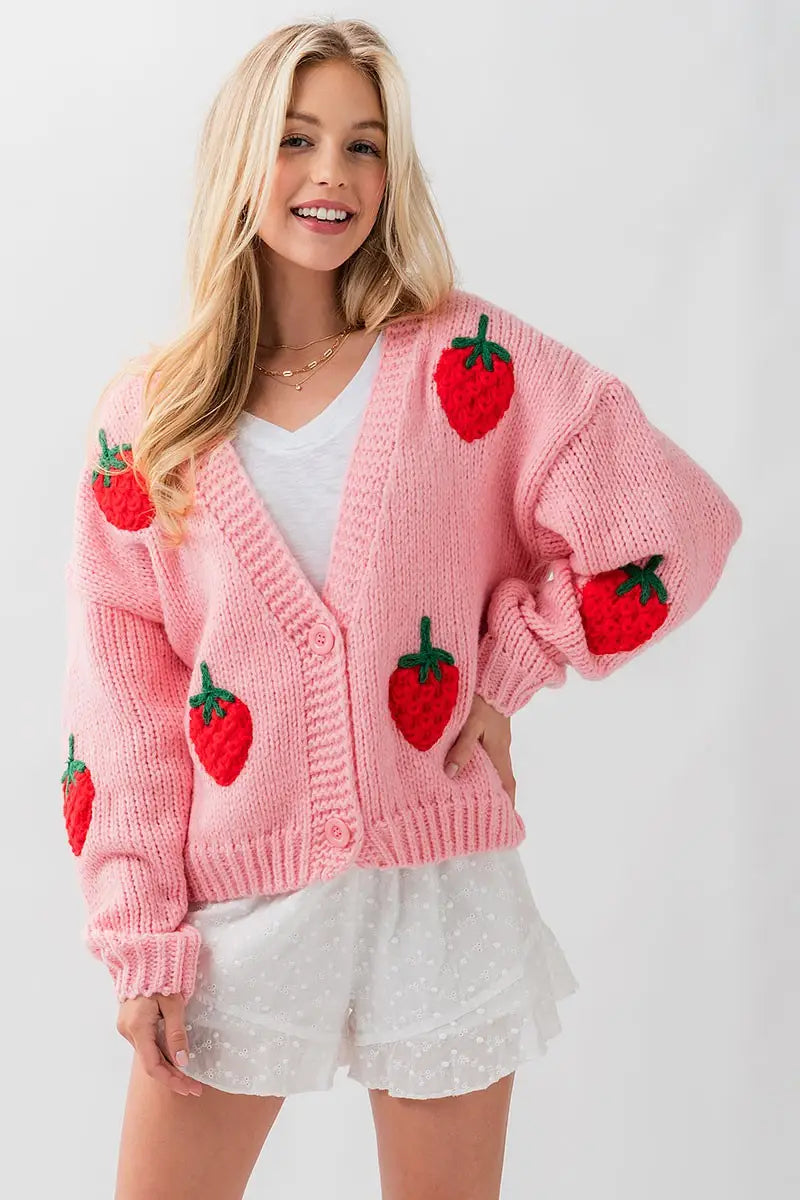Strawberry Sweater