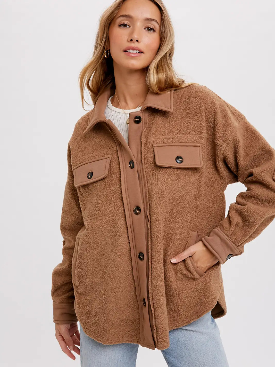 Cuff'n SZN Shacket