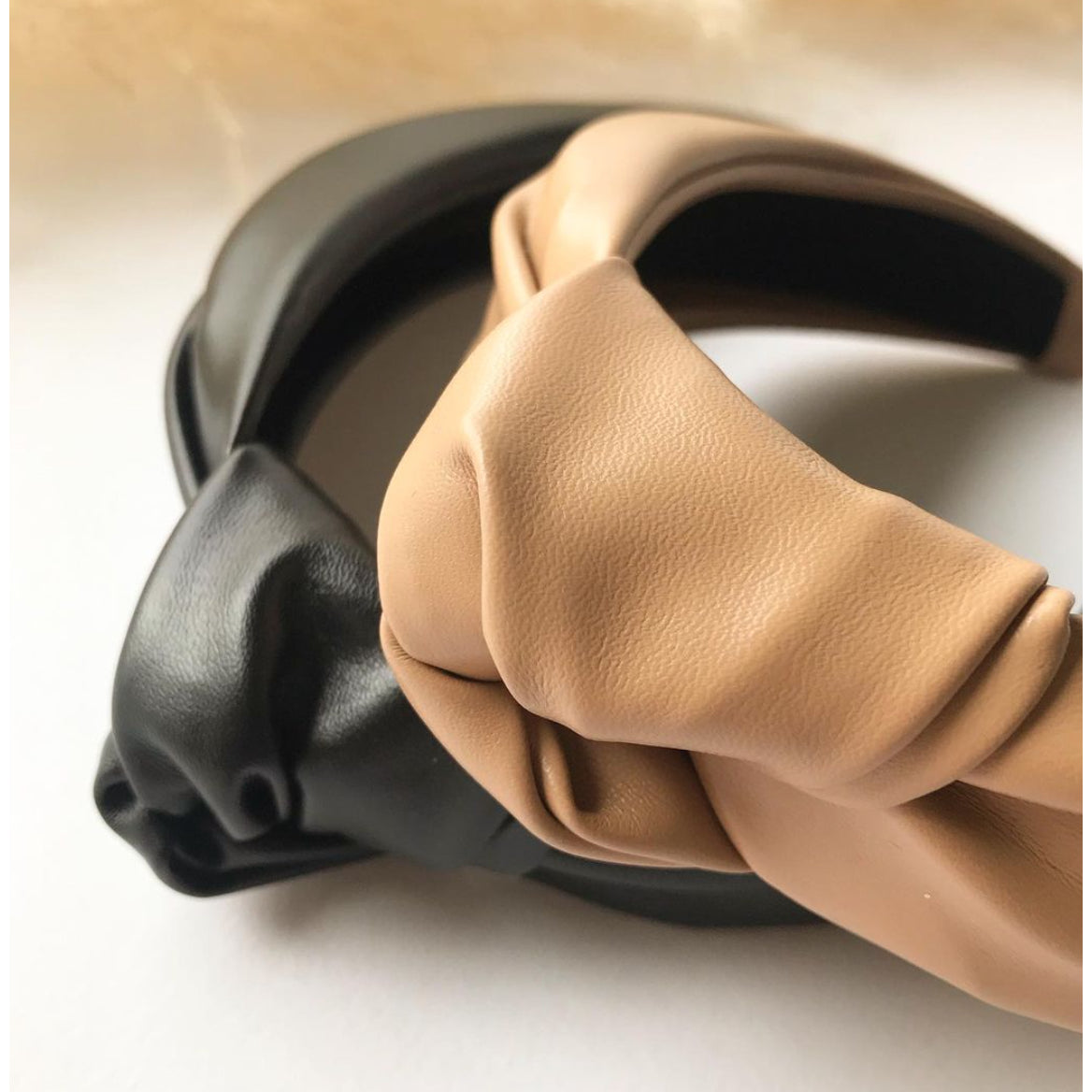 Vegan Leather Headband