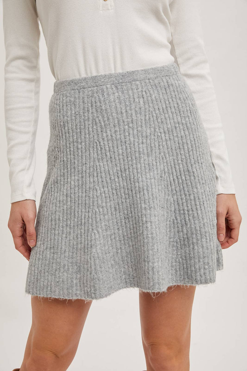 Winter Knit Mini Skirt – Looks By Lopez