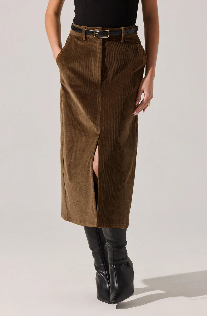 Caramel Crush Pencil Skirt – Looks By Lopez