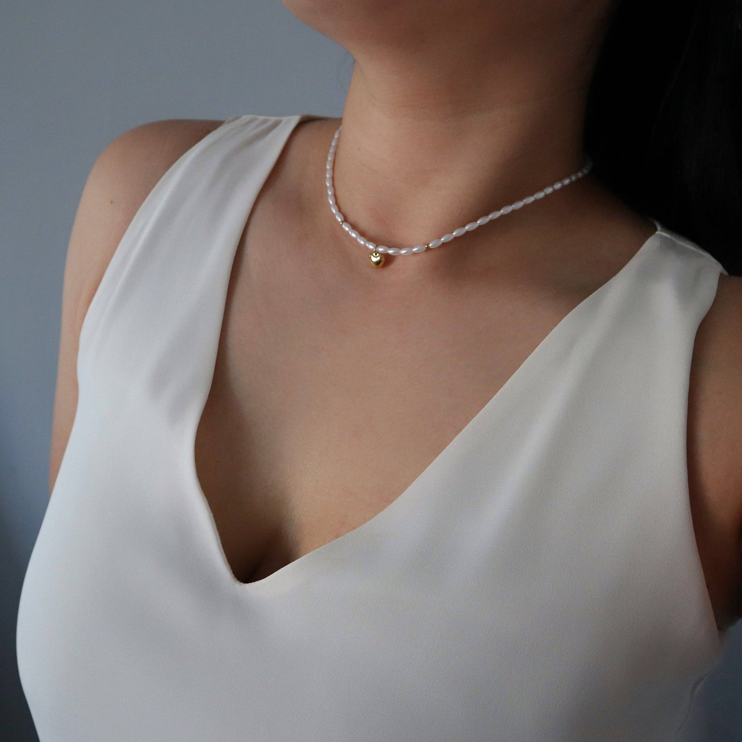 Annie Choker Pearl Necklace