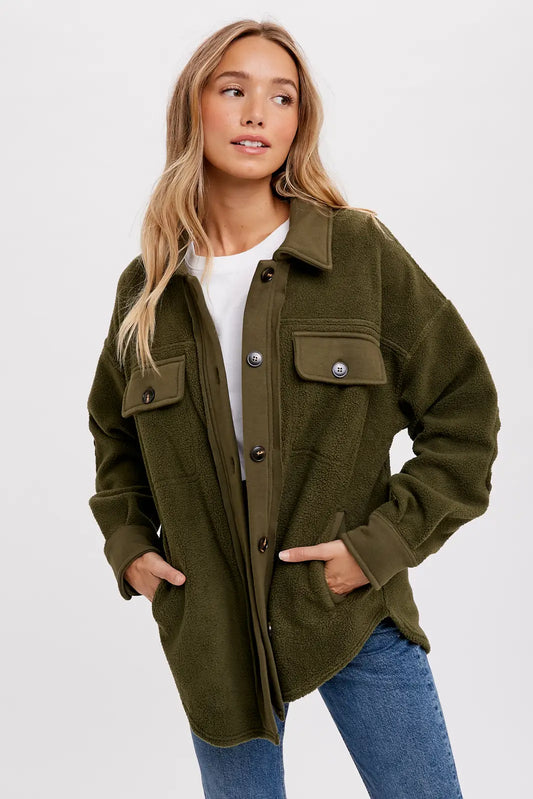 Cuff'n SZN Shacket